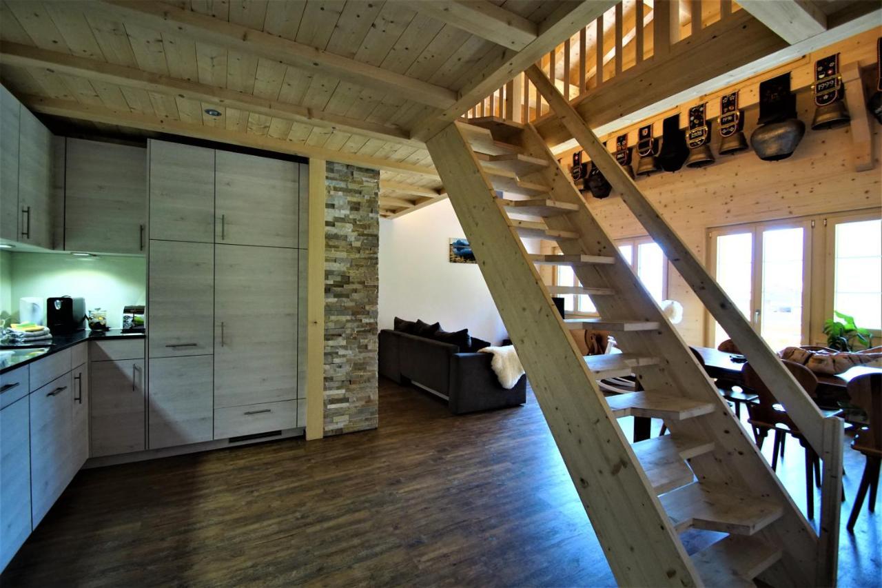 Chalet Wetterhorn Apartment Lutschental Exterior photo