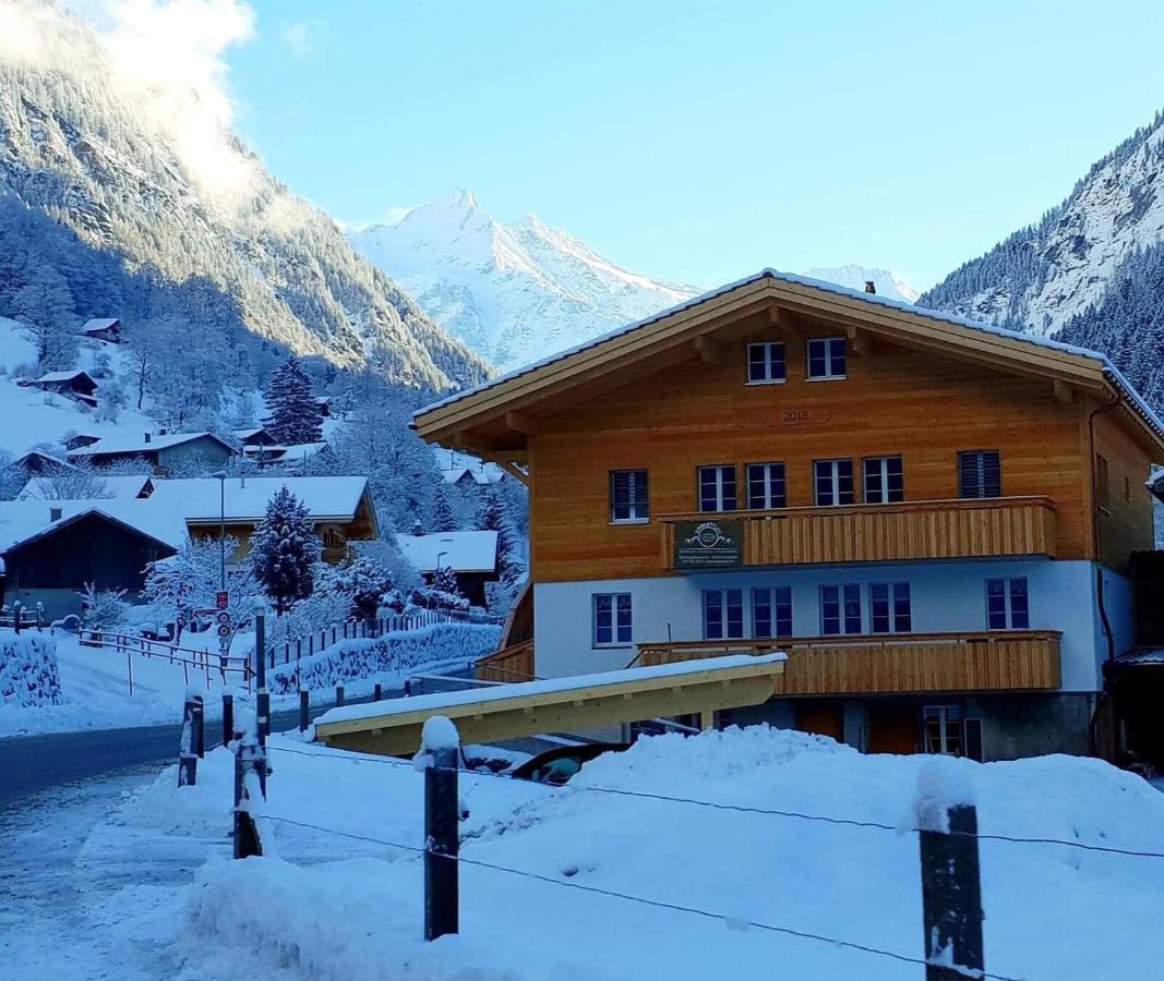 Chalet Wetterhorn Apartment Lutschental Exterior photo